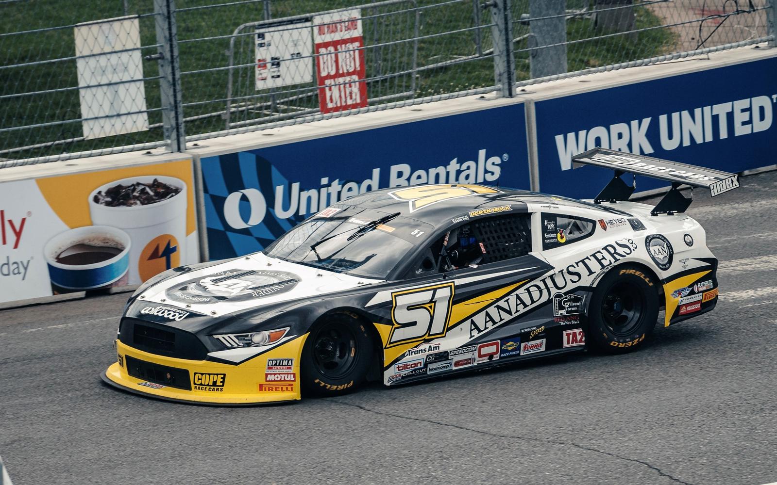 Darin Mock Ends Nashville Race on Sour Note